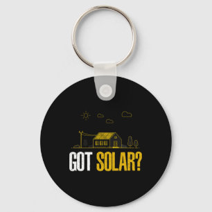 Chaveiro Energia Solar Tem Painéis Solares Engraçado Energi
