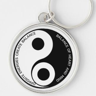 Chaveiro Energias Opostas, Balança de Crio Yin Yang