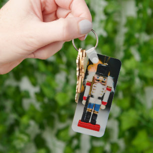 Chaveiro Enfeite natalino clássico quebra-nozes do Slippery