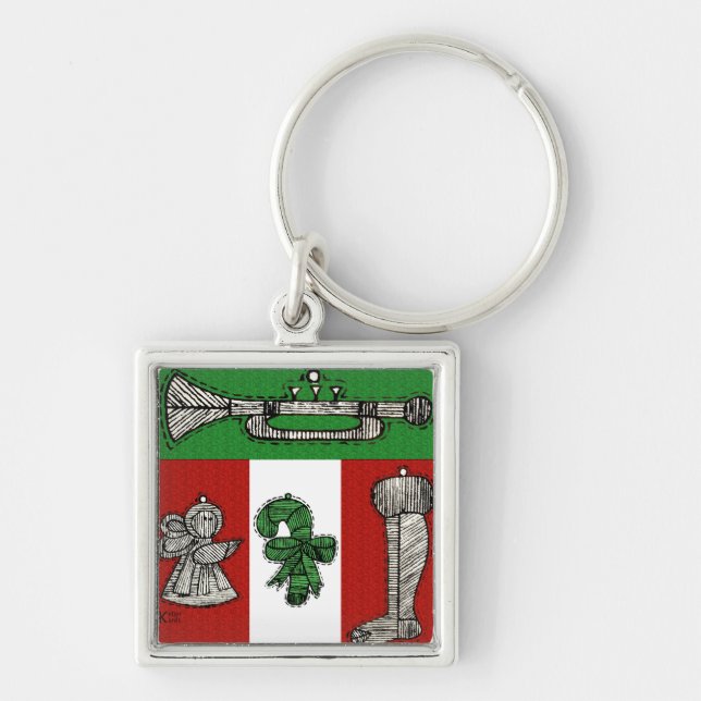 Chaveiro Enfeites Antigos (Frente)