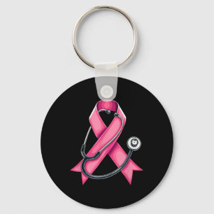 Chaveiro Enfermeira A, Enfermeira-Cuja Fita-De-Fita Rosa, E