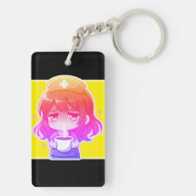 Enfermeira Chibi Original - Café com Cansaço