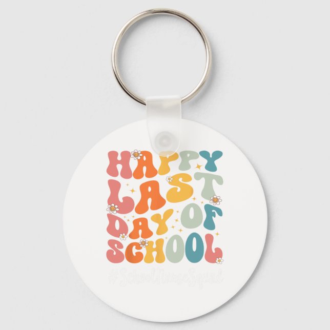 Chaveiro Enfermeira da Escola Feliz Dia Passado de Professo (Frente)