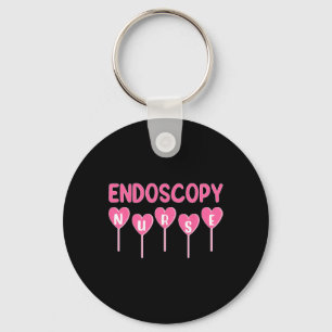 Chaveiro Enfermeira de Endoscopia Ama Doces de São Valentim