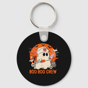 Chaveiro Enfermeira de Halloween Enfermeira Ghost Boo Boo