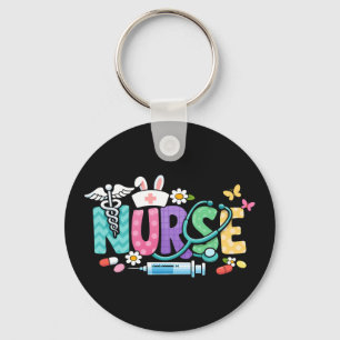 Chaveiro Enfermeira de Páscoa Fofa Humor Médico