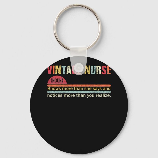 Chaveiro Enfermeira Definição Do Novo Conhece Mais Do Que D (Frente)