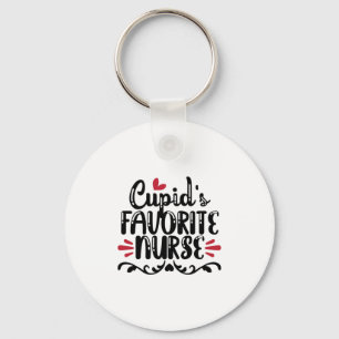 Chaveiro Enfermeira Gift Cupid é enfermeira favorita