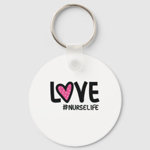 Chaveiro Enfermeira Gift Love Nurselife