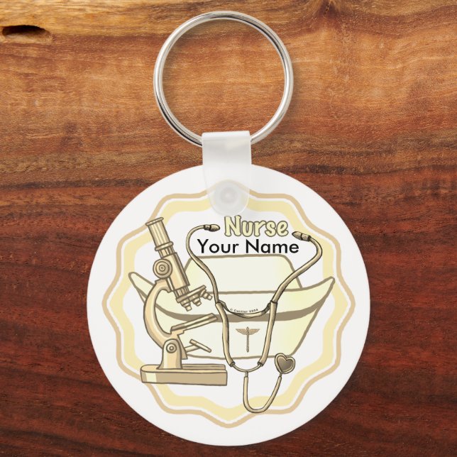 Chaveiro Enfermeira legal (Frente)