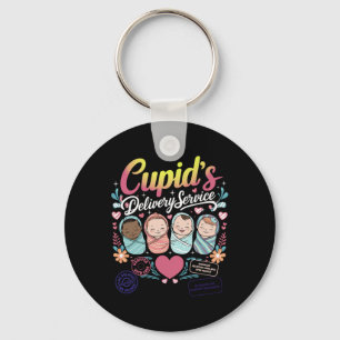 Chaveiro Enfermeira Serviço de Entrega do Cupido do Dia dos