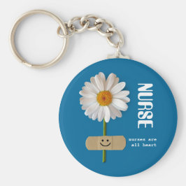 Chaveiro Enfermeiras são todas do Coração. Smiling Daisy Gi