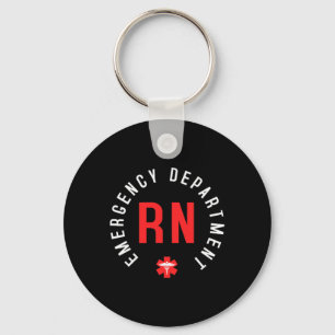 Chaveiro Enfermeiro Registrado Rn do Departamento de Emergê