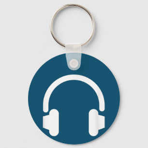 Chaveiro Engenheiro De Áudio Audiófilo Dj Música Fone De