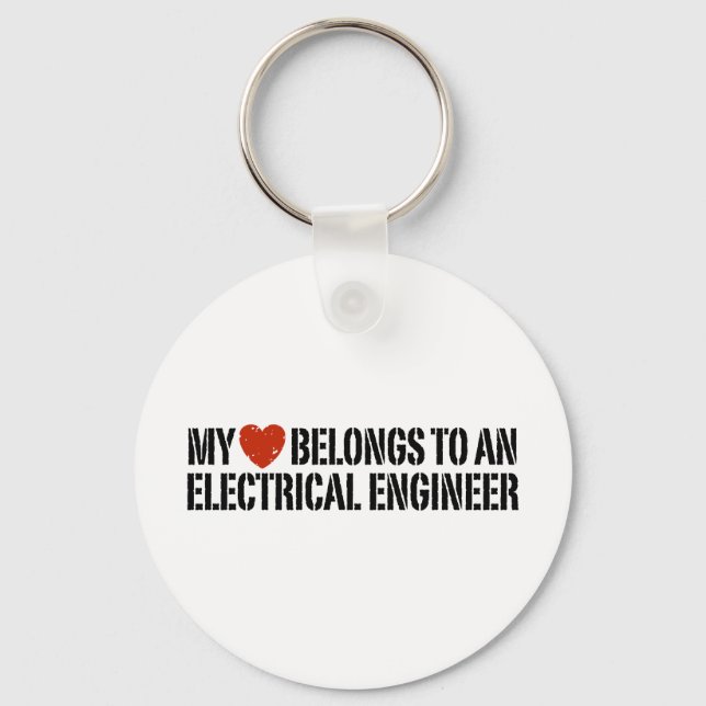 Chaveiro Engenheiro elétrico (Frente)