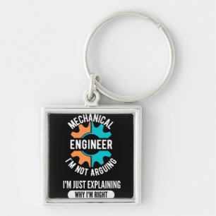 Chaveiro Engenheiro Mecânico Engraçado, Engenharia Mecânica