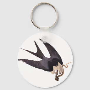 Chaveiro Engolir Hawk Alcance com Cobra Vintage Audubon