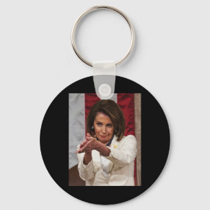 Chaveiro Engraçada Nancy Pelosi Relembra-Se Contra Tumor