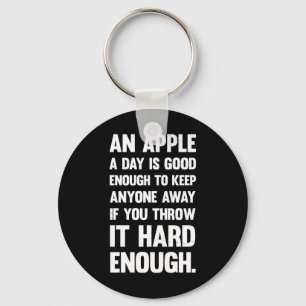 Chaveiro Engraçado Apple. piada sarcástica ph sarcás