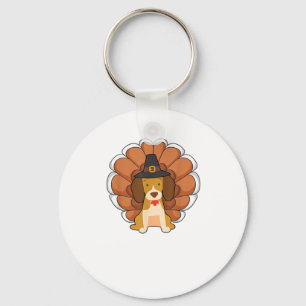 Chaveiro Engraçado Beagle Turquia Engraçado Dog Tee