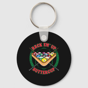 Chaveiro Engraçado Billiards Piscina Hall Snooker Rack Em C