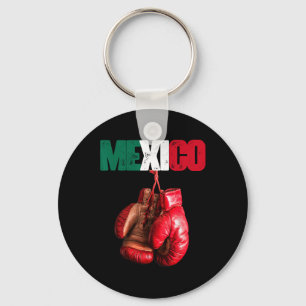 Chaveiro Engraçado Boxing - Adoro Boxear o México