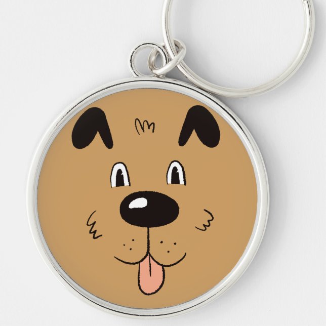 Chaveiro Engraçado Cachorro (Frente)