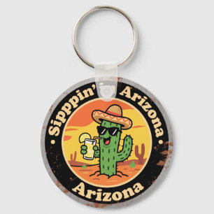 Chaveiro Engraçado Cacto de Arizona Antigo
