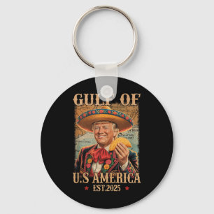 Chaveiro Engraçado Camisa Americas Golfo Pérsico 2025 Trump