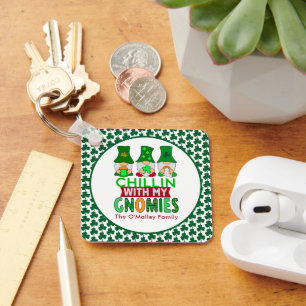Chaveiro Engraçado Chillin com meu Dia de São Patrício de G