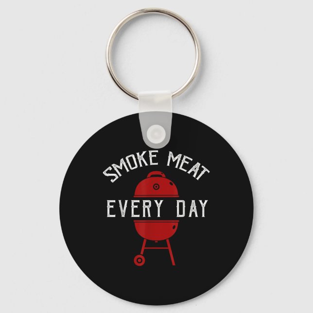 Chaveiro Engraçado Churrasco Fumador Acessório Pitmaster Pa (Frente)