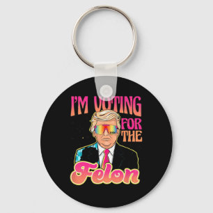 Chaveiro Engraçado Com O Voto Cruel 4 Trump 2024 Presentes