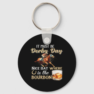 Chaveiro Engraçado Derby Day Nice Burbon, Onde Corrida de C
