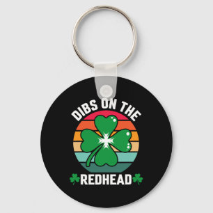 Chaveiro Engraçado Dia de São Patrício Irlandês Shamrock Di