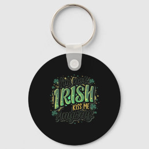 Chaveiro Engraçado Dia de São Patrício Não sou Irlandês, ma