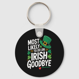 Chaveiro Engraçado dia de st. patrick provavelmente fará um