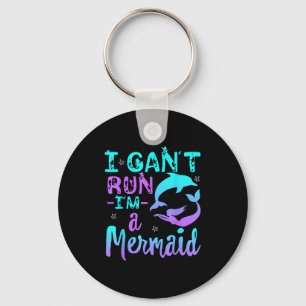Chaveiro Engraçado eu não poder correr Eu sou uma Sereia Má
