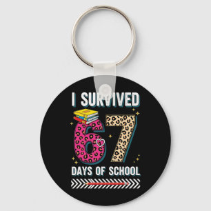 Chaveiro Engraçado, eu sobrevivi 67 dias na escola, profess