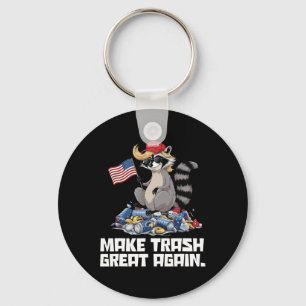 Chaveiro Engraçado Faça Lixo Ótimo Novamente Trump Garge Re
