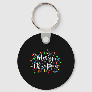 Chaveiro Engraçado Feliz Natal Luzes Xmas Homens Mulheres