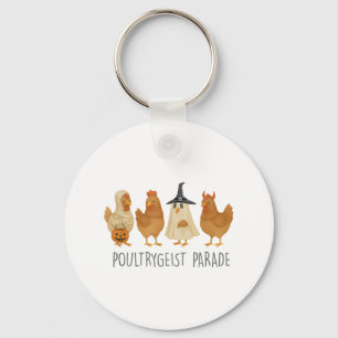 Chaveiro Engraçado Furioso no Dia das Bruxas, Galinha Spook