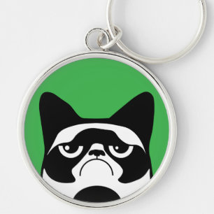 Chaveiro Engraçado Gato Irritado