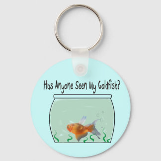 Chaveiro Engraçado Goldfish e Bowl