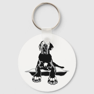 Chaveiro Engraçado Great Dane Ilios