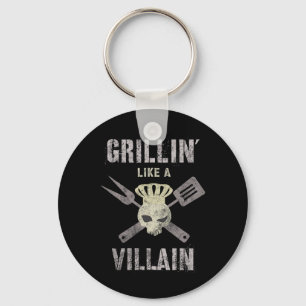 Chaveiro Engraçado Grillin Como Villain Gangster Chef Summe
