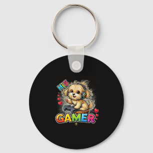 Chaveiro Engraçado, Hi5 Gamer Puppy - Pinos De Cachorro