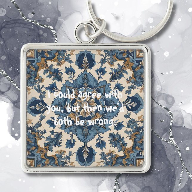 Chaveiro Engraçado mas Elegante presentes para o Homem Impo (Funny Elegant Gifts for the Impossible Man)