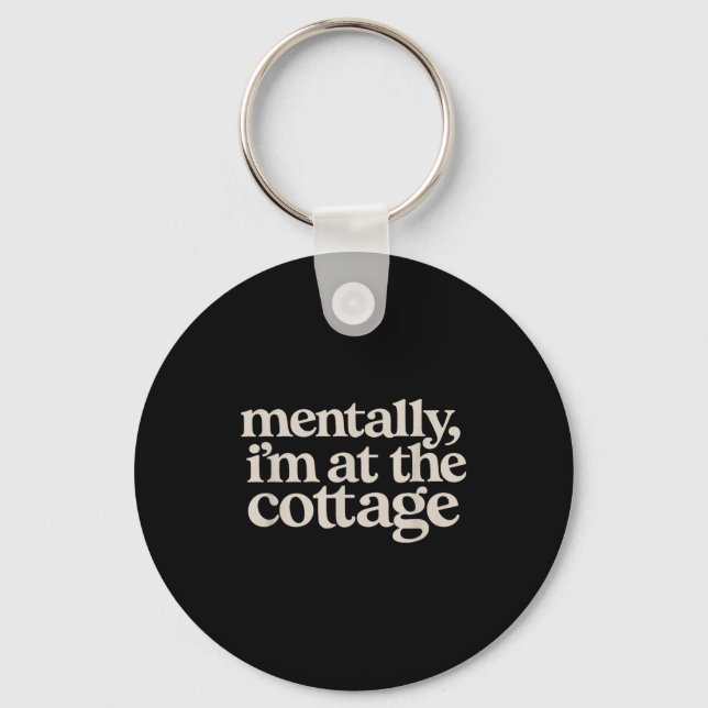 Chaveiro Engraçado Mentalmente Estou No Romance Da Cabana L (Frente)