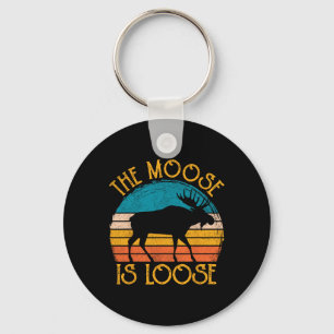 Chaveiro Engraçado Moose É Roupa Animal Perdido