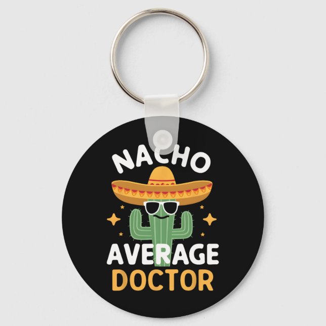 Chaveiro Engraçado Nacho Média Doutor Cinco De Mayo Mexican (Frente)